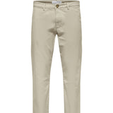 Selected Miles Flex Trousers In Moonstruck