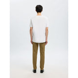 Selected Regular T-Shirt In Bright White