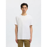 Selected Regular T-Shirt In Bright White