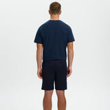 Selected Slim Fit Chino Shorts In Dark Sapphire