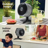 Shark FA150UK FlexBreeze TableMate Indoor to Outdoor High-Velocity Tabletop Fan