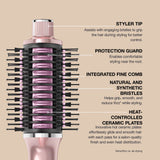 Shark Glossi 2-in-1 Hot Tool and Air Glosser Brush in Pink