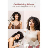 Shark HD435SLUK FlexStyle 4-in-1 Air Styler & Hair Dryer For Curly & Coily Hair in Stone