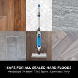 Shark S6001UK Klik n Flip Manual Steam Mop in Blue