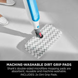 Shark S6001UK Klik n Flip Manual Steam Mop in Blue