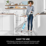 Shark S6001UK Klik n Flip Manual Steam Mop in Blue