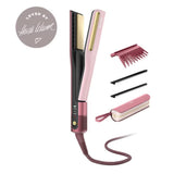 Shark SilkiPro Hair Straightener & Dryer In Rose Petal