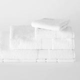 Sheridan Luxury Egyptian Towel Collection Face Washer x2 in Snow White