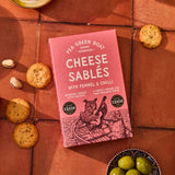 Cheese Sablés with Fennel & Chilli, 80g