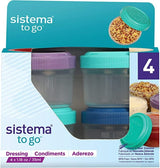 Sistema Dressing Pots x 4