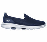 Skechers Go Walk 5 Trainers Navy White Sole