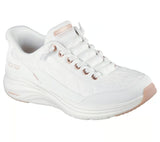 Skechers Slip-ins: Contour Foam - Cozy Fit Golden Hour In White Rose Gold