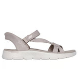 Skechers Slip-ins: GO WALK Flex Sandal Illuminate In Taupe