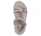 Skechers Slip-ins: GO WALK Flex Sandal Illuminate In Taupe