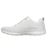 Sketchers Arch Fit Summits - Daily Flow In White Lavender