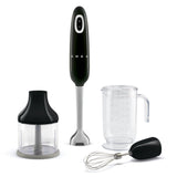 50's Style 3-in-1 Hand Blender + Accessories In Black