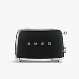 Smeg 50's Style 2 Slice Toaster In Gloss Black