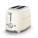 Smeg 50's Style 2 Slice Toaster In Gloss Cream