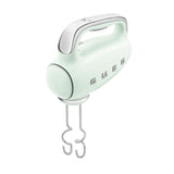 Smeg 50's Style 250w Electric Hand Mixer In Pastel Green