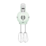 Smeg 50's Style 250w Electric Hand Mixer In Pastel Green