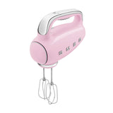 Smeg 50's Style 250w Electric Hand Mixer In Pink