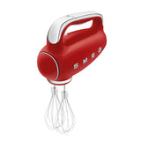 Smeg 50's Style 250w Electric Hand Mixer In Red
