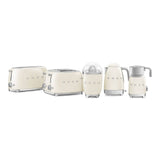 Smeg 50's Style 4 Slice Toaster In Gloss Cream