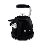 Smeg 50's Style Whistling Kettle In Black