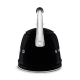 Smeg 50's Style Whistling Kettle In Black