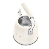 Smeg 50's Style Whistling Kettle In Cream