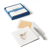 Smythson Golden Angel Christmas Card Set (Pack of 10)