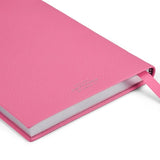 Smythson Soho Notebook In Panama, Flamingo