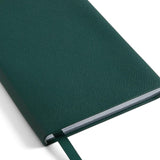 Smythson Soho Notebook In Panama, Forest Green