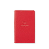 Smythson Travel And Experiences Panama Notebook In Red
