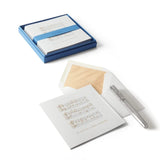 Smythson We Wish You Musical Notes Christmas Card Set