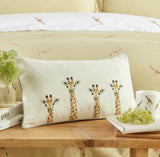 Sophie Allport Zsl Giraffe Duvet Set Mustard