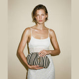 Sorena Ammos Large Bucket Bag In Navy