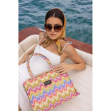 Sorena Cecilia Medium Bag In Pink Multi