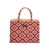 Sorena Kalokairaki Large Tote Bag In Red