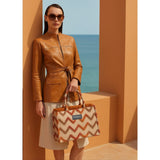 Sorena Katrina Medium Tote Bag Orange