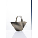 Sorena Positano Mini Basket Bag In Navy