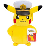 Squishmallows - Pokémon Captain Pikachu Plush