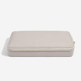 Stackers Sleek Necklace Zipped Travel Jewellery Box In Taupe