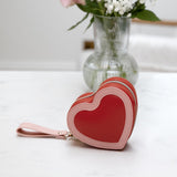 Stackers Heart Travel Jewellery Box In Red