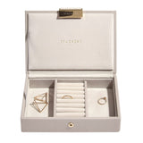 Stackers Mini Jewellery Box Lid Grey