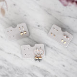 Stackers Set Of 3 Earring Accessory Inserts In Grey