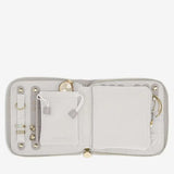 Stackers Square Jewellery Roll In Taupe Raffia