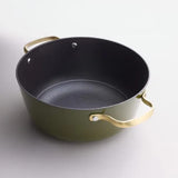 Stellar Cast Light 24cm Casserole In Olive
