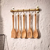 Stellar Olive Wood Slotted Spoon