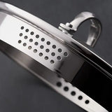 Stellar Profile 5-Piece Draining Saucepan Set